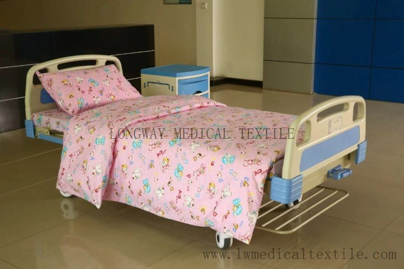 Carton Design Hospital Bed Sheet for Children