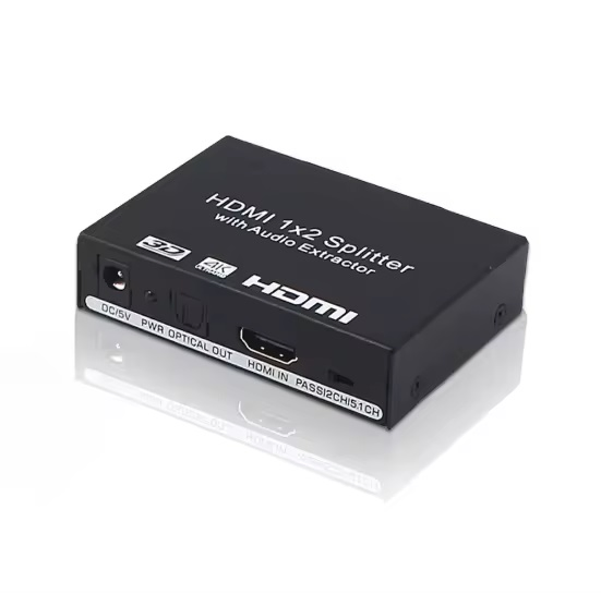 Разветвитель HDMI 1x2 с извлечением аудио