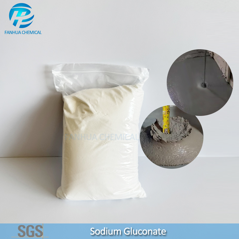 High Purity Retarder Sodium Gluconate Powder for Ready Mix Concrete Admixtures