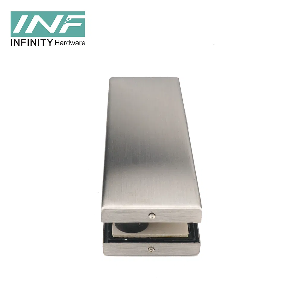 Home Hotel Brass Hardware Heavy Duty Aluminium Glass Door Patch Fittings Bathroom Accessories