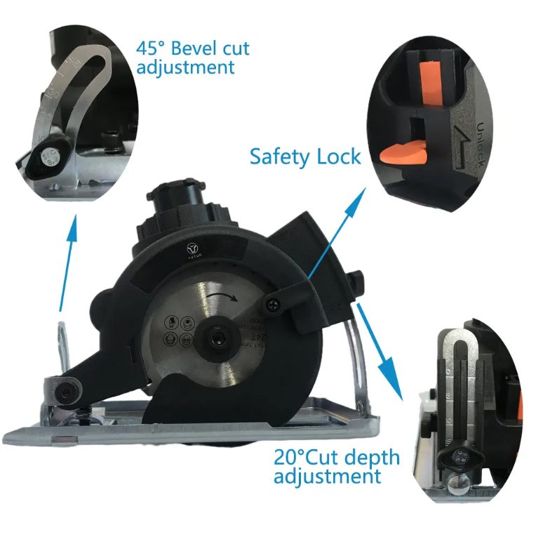 Набор электроинструментов с литий-ионным аккумулятором в кейсе