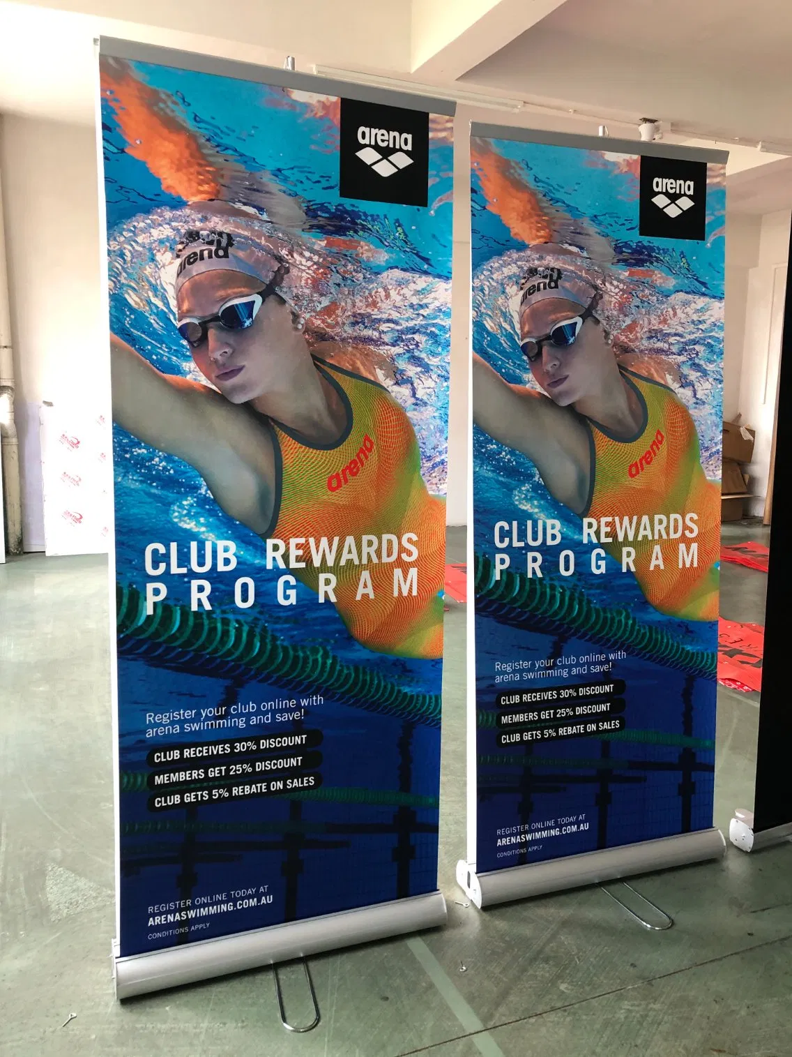 Portable Display Rectangular Height Flex Plastic Easter Series Banner for Advertising