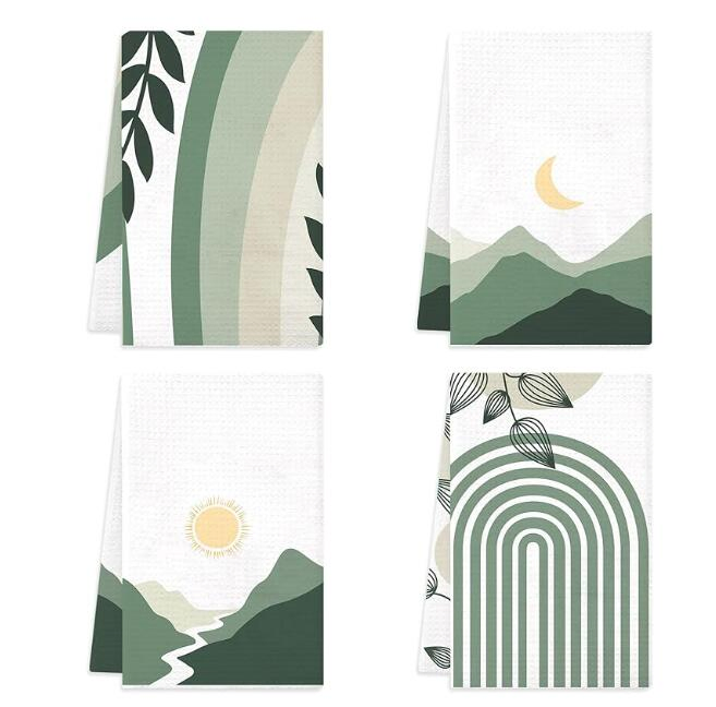 Premium Organic Cotton Tea Towels - Eco-Friendly & Soft