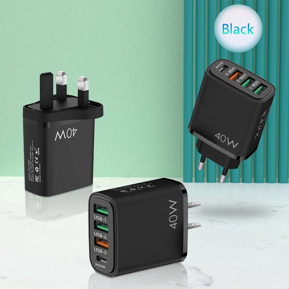 Быстрая зарядка 40W с несколькими портами