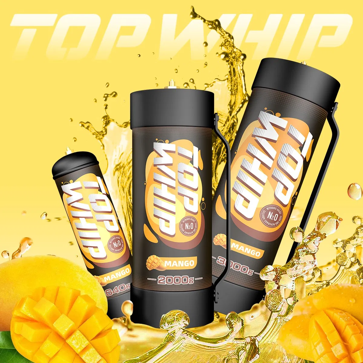 Картриджи для кремовзбивателя TOPWHIP Maxxi 2000г