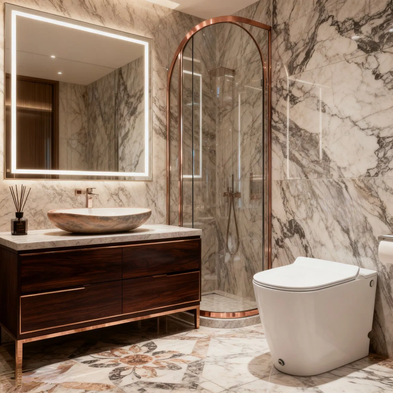 Factory Price Water-Saving Ceramic Pulse Solenoid Floor Standing Intelligent Toilet