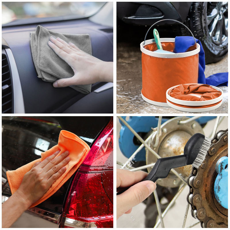 Professional Chenille Car Wash Brushes for Interior and Exterior