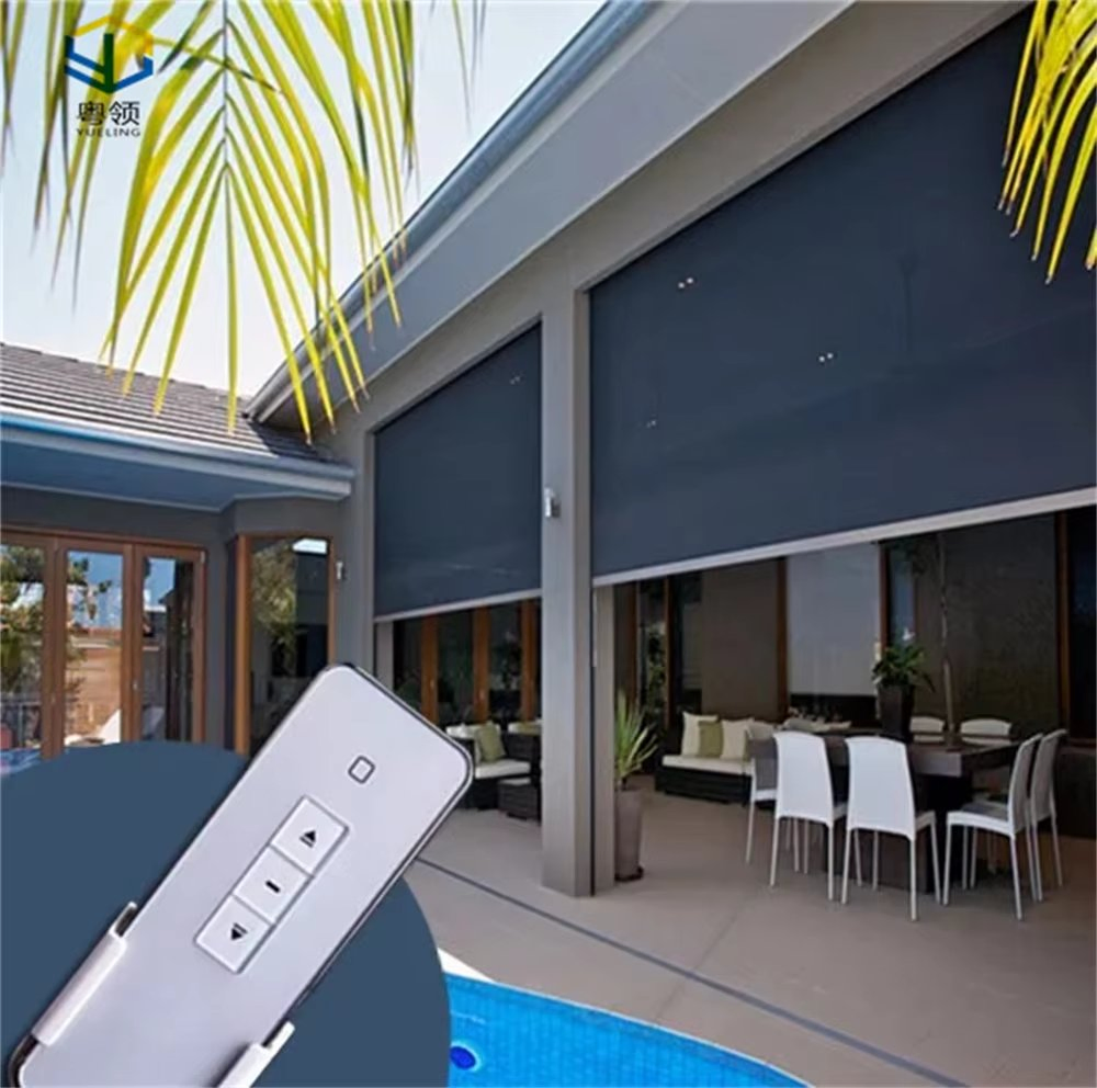 Smart Electric Roller Blinds with Remote Control for Modern Home Decor