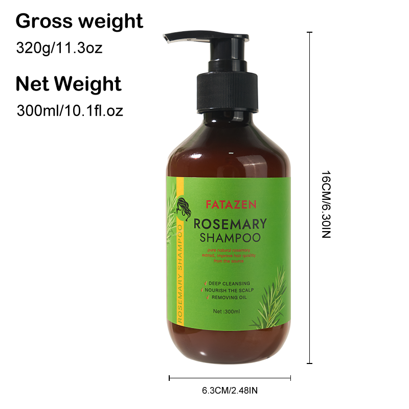 Wholesale Organic Rich Hair Care Strengthens Hair Shampoo Repairs Split Dry Rosemary Hair Conditioner Natural Rosemary Shampoo