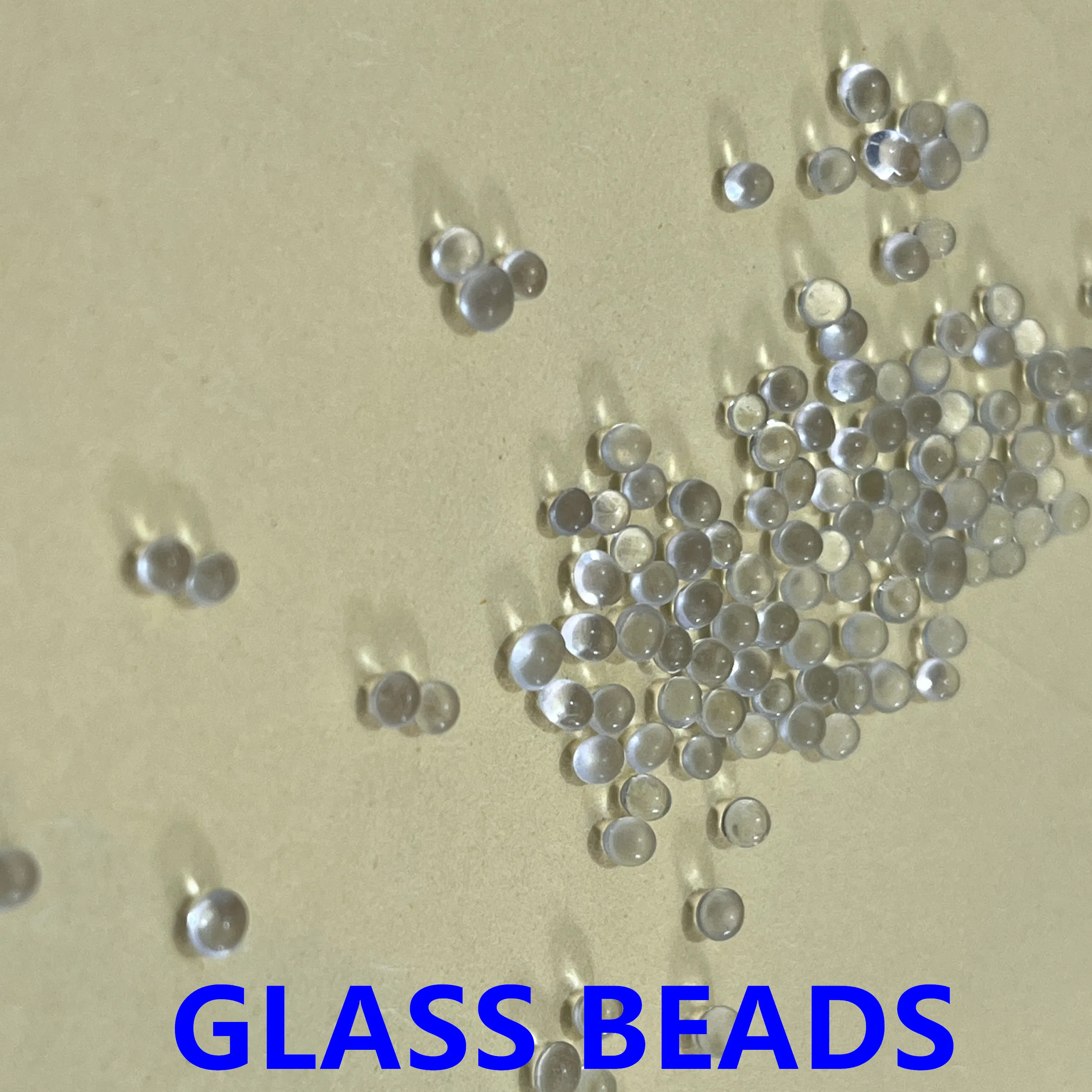 Стеклянные гранулы для пескоструйной обработки и полировки
