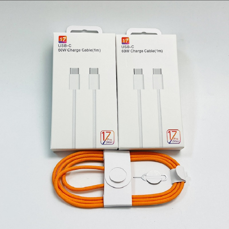 Кабель USB-C 60W для iPhone 17, 16, 15