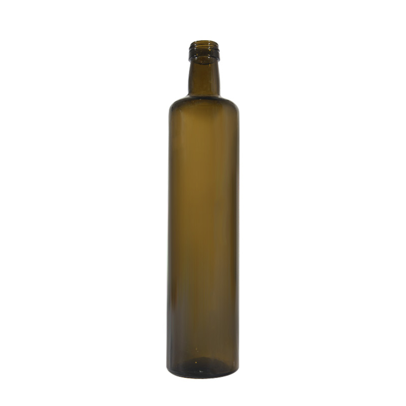 250ml 500ml 750ml Brown Olive Oil Bottle Empty Dorica Glass Bottle Container