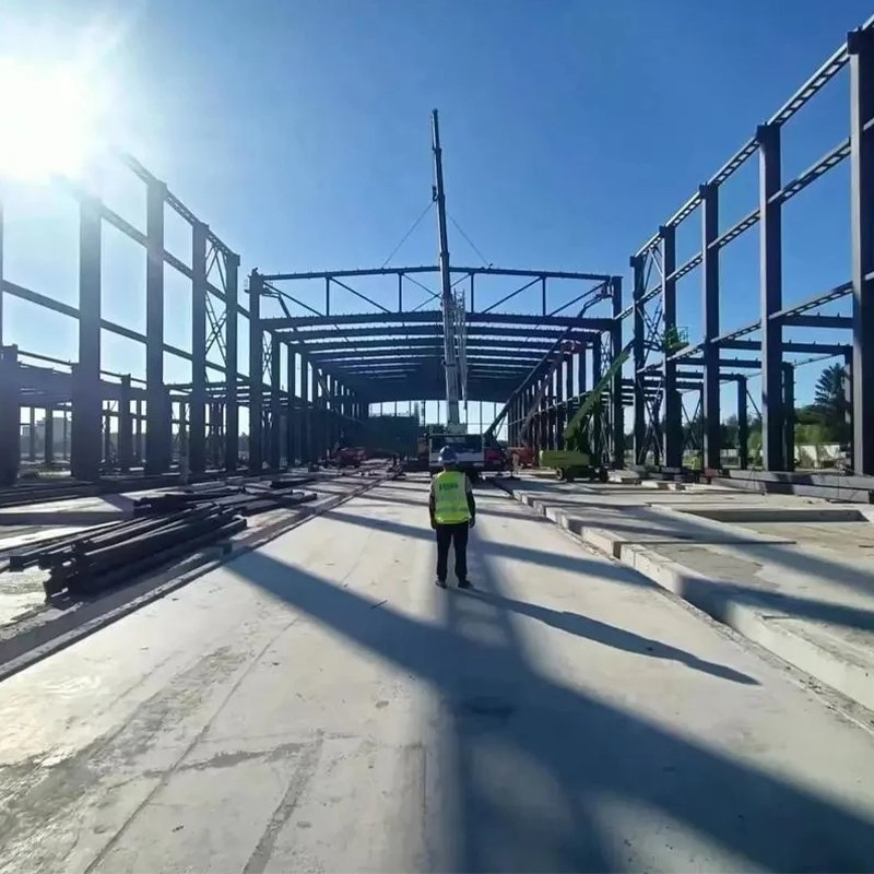 China Export Factory Price Steel Frame Environmental Material Steel Structure Workshop for Building