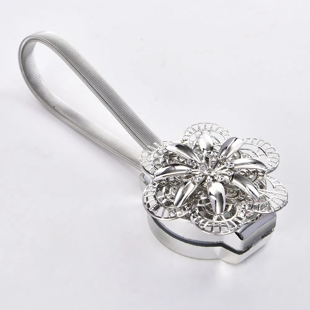 Modern Crystal Curtain Metal Tieback Tie Back Magnetic Curtain Tiebacks