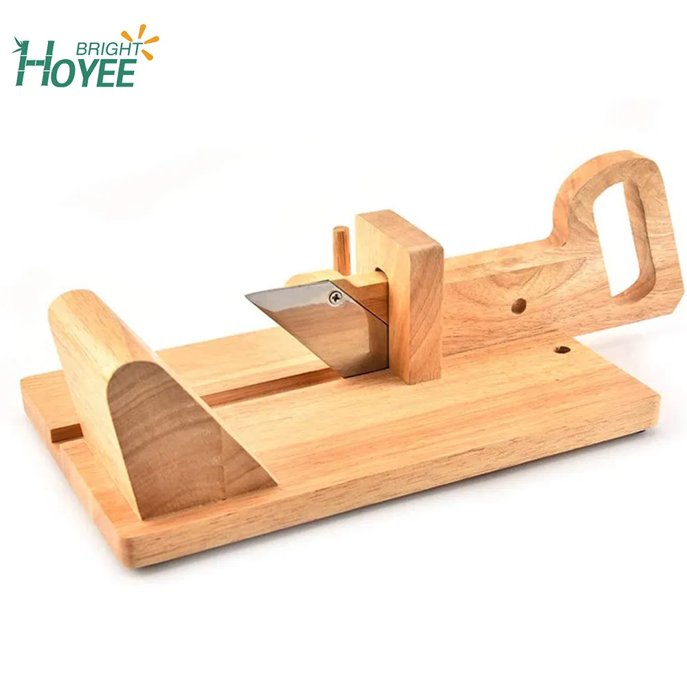 Sausage-Slicer Sausage Wooden Cut Pine Food Cutter Manual Push-Pull Ham Cut