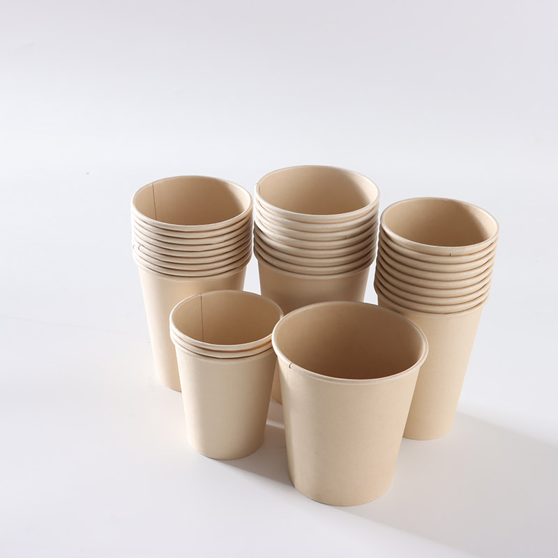 Биоразлагаемый бумажный стакан 16 унций для кофе с собой