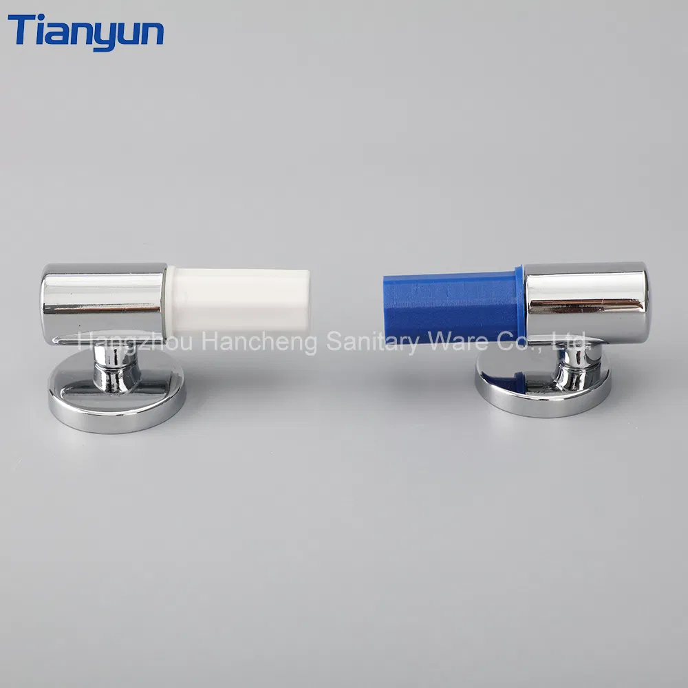 Zinc Alloy Toilet Hinges Durable Soft Closing Mechanism Damper for Toilet Replacement Parts