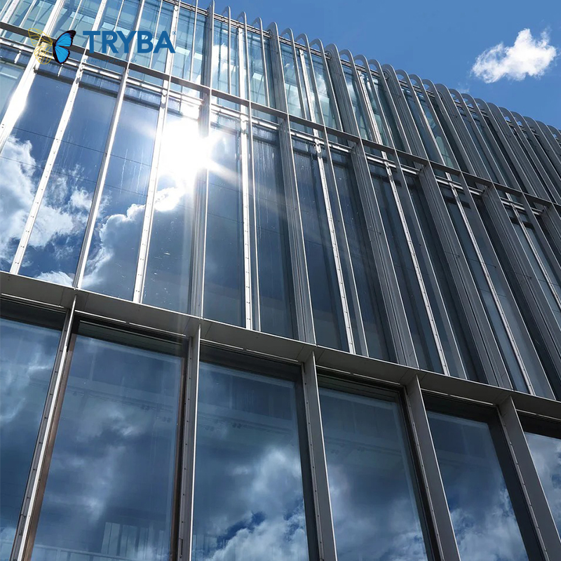 Energy-Saving Office Buildings Developed with High-Performance Glass Curtain Wall