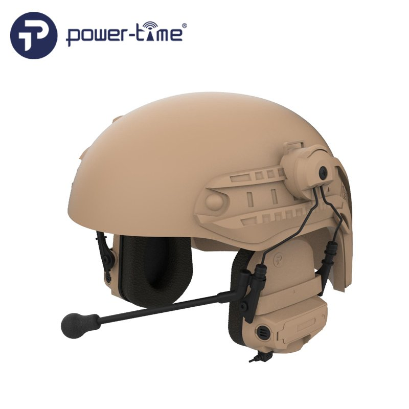 En352 Certified Noise Canceling Ptt Headset with Two Way Radios