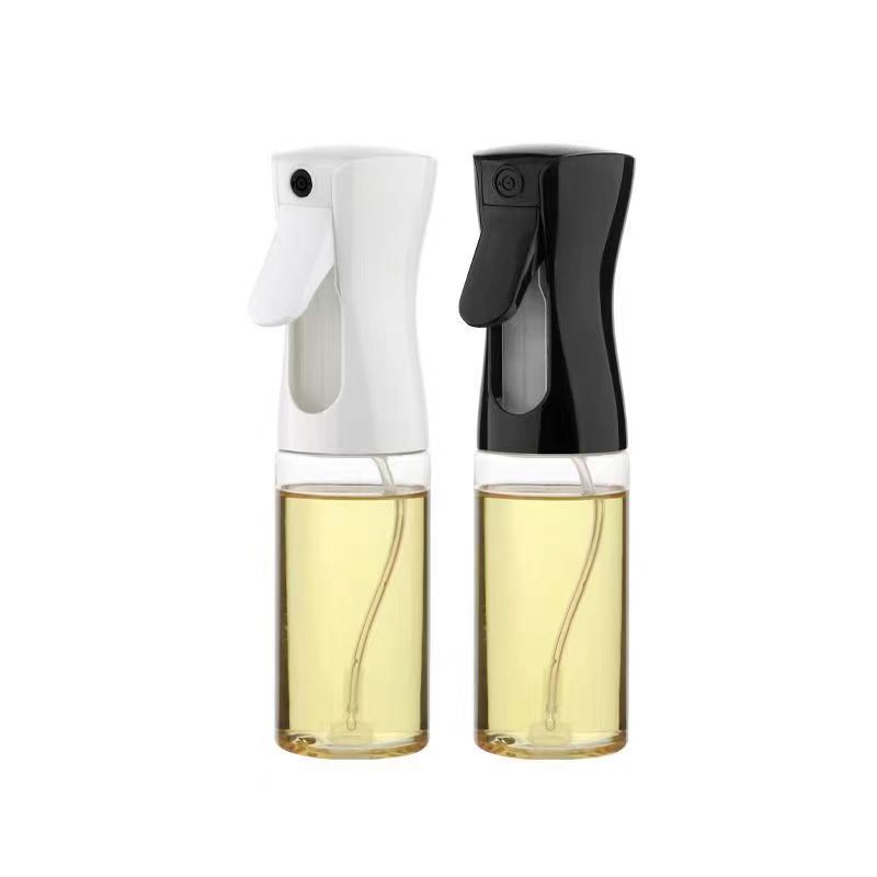 220ml Glass Oil Bottle with White Sprayer Head