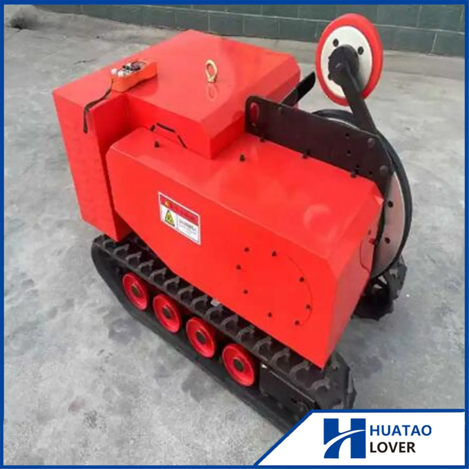 Рельсовая алмазно-канатная пила с постоянным магнитом