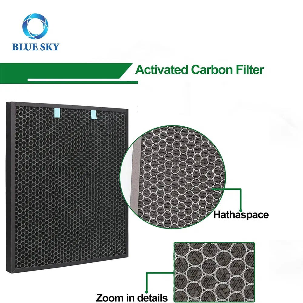 Customized H13 True HEPA and Activated Carbon Replacement Filter for Bissells Air400 Air Purifier
