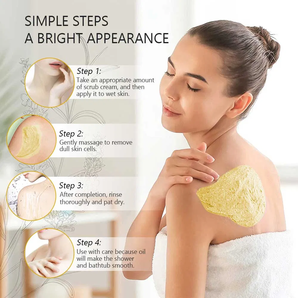 Nourishing and Exfoliating Pure Sweet Orange Body Scrub for All Skin Types