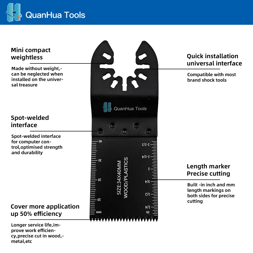 Премиум пилки для осцилляционного инструмента, 100 шт