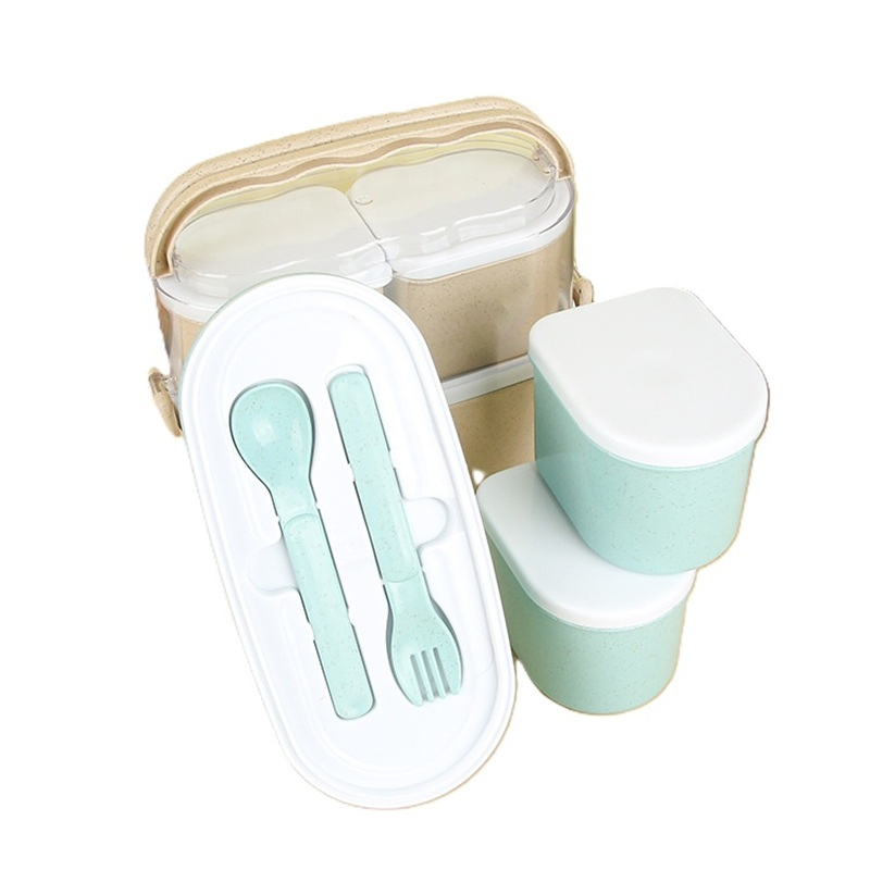 Premium Insulated Square Lunch Box for Fresh Food Storage