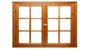  Double Panel Casement Window Wooden Window Solid Wood Window