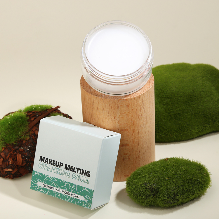 Customized Vegan Herbal Makeup Remover Balm Nourishing Melt Use for Face Lip Eye