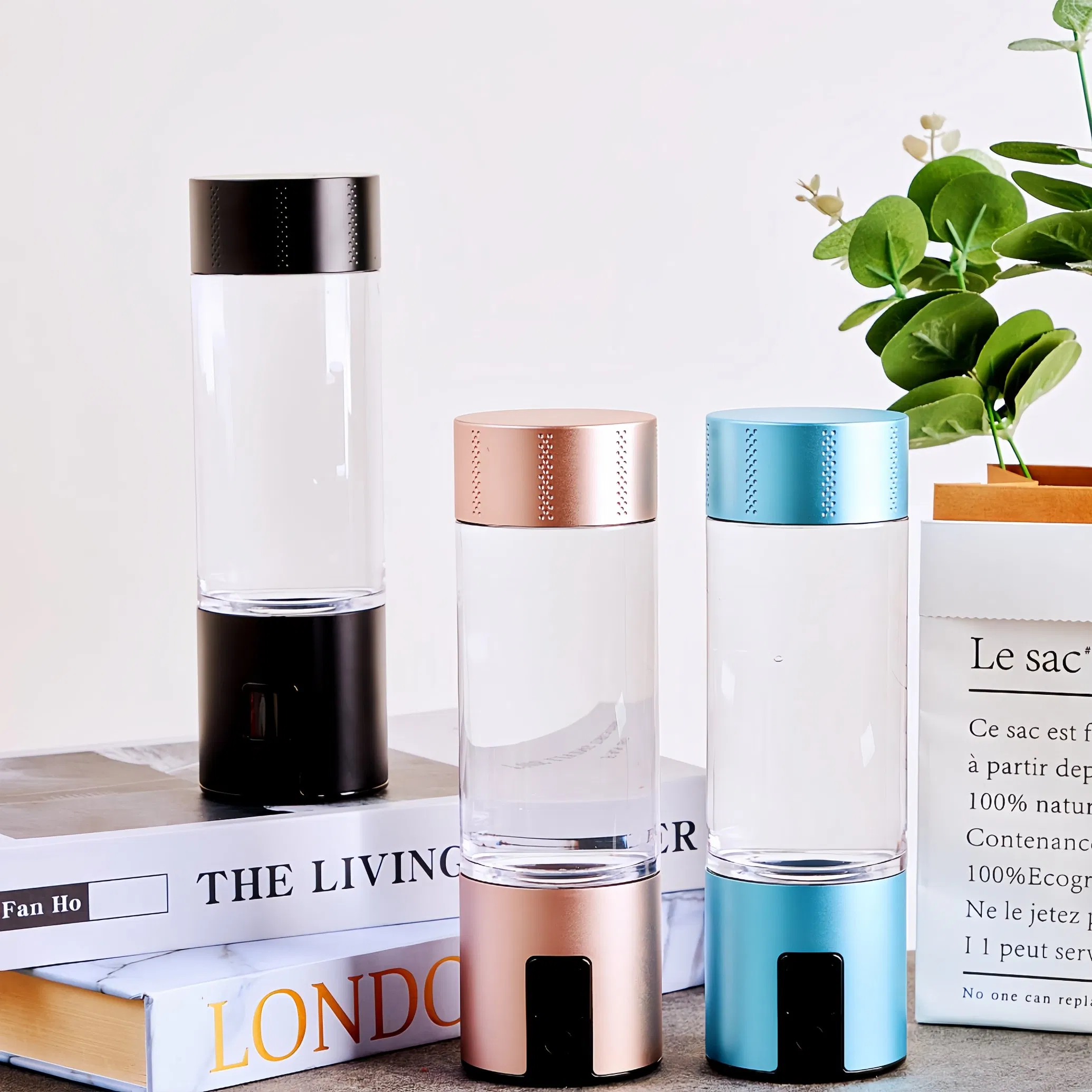 Портативная бутылка для воды с водородом Cahmtf 5000ppb