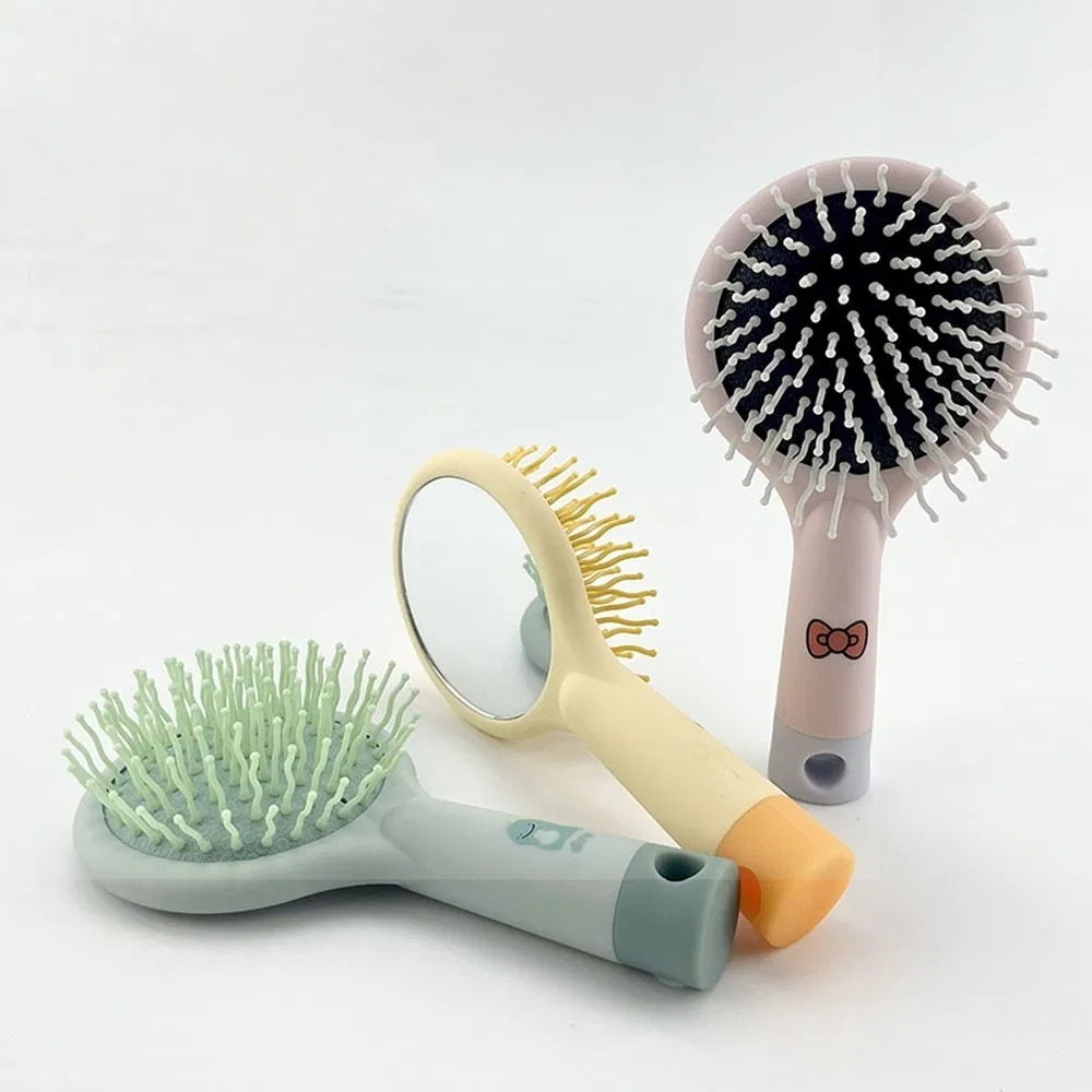 Расческа для путешествий и укладки, бережная для кожи головы