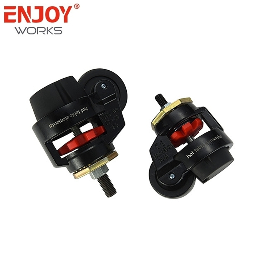 Industrial Grade Retractable Leveling Swivel Heavy Duty Adjustable Castors Accessories