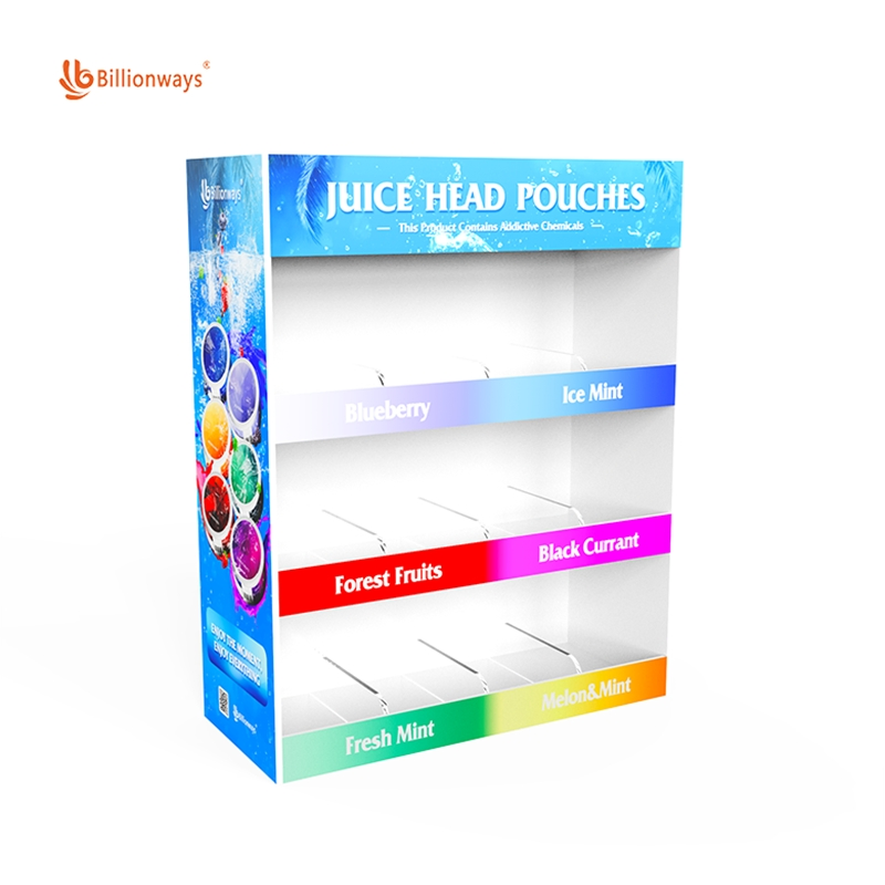 Stylish Acrylic Desktop Display Stand for Cigarettes and Smoke Accessories