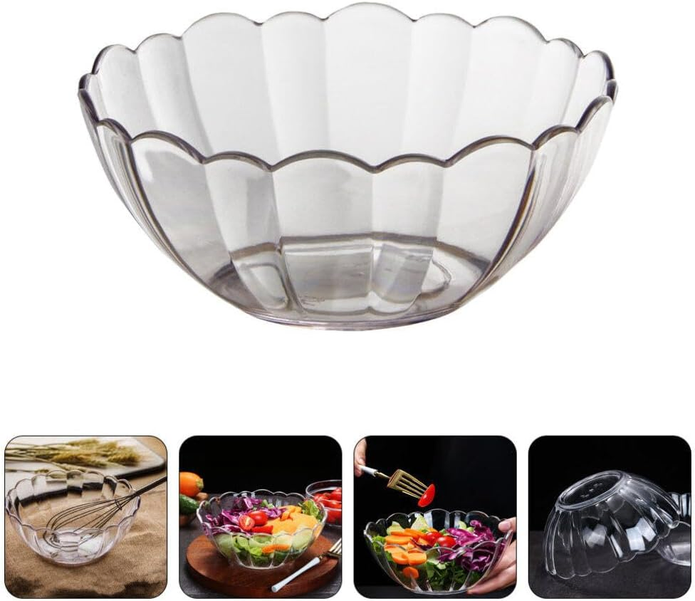 Hot Selling Transparent Customized Plastic Salad Bowl