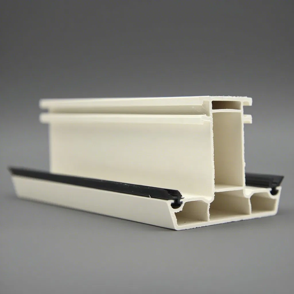 Waterproof UPVC Casement Door Profiles Building Useful PVC Profile for Doors