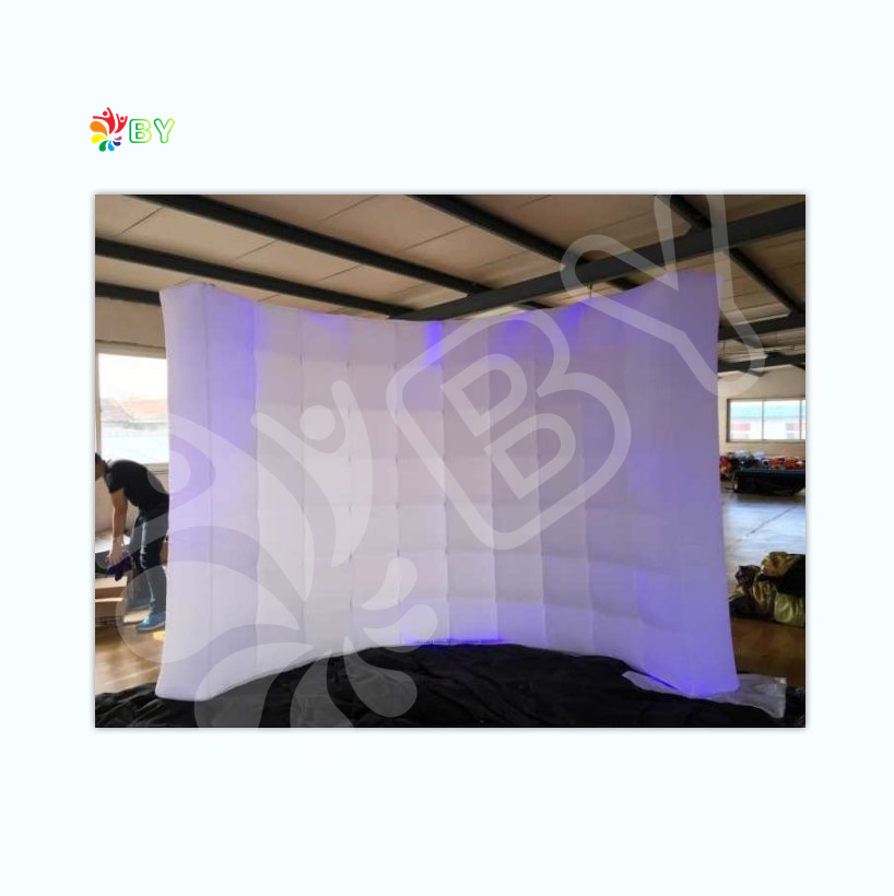 Inflatable Light Party Event Tent Photo Booth Wall