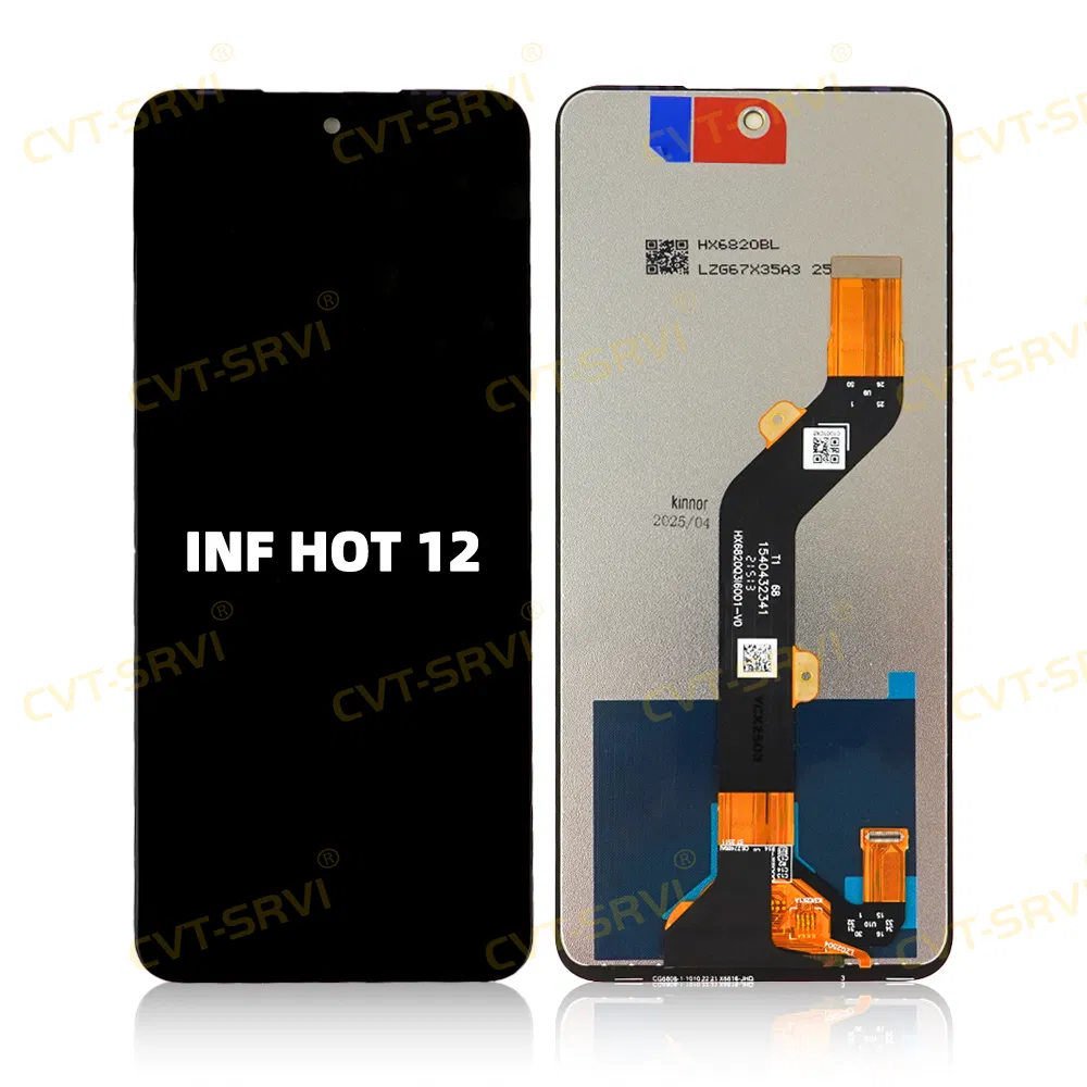 Wholesale High Quality Complete OLED Incell TFT Display Mobile Phone LCD Screen for Infinix Hot 12/Hot 20I/ Hot 11s/ Hot 20s/Not 11 Play Pantalla De Celulares