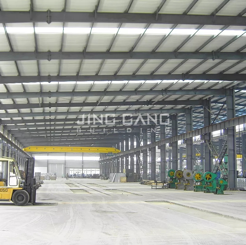 Fabricated Steel Customizable Design Prefab Steel Structure Aircraft Hangar with Insulation Materials