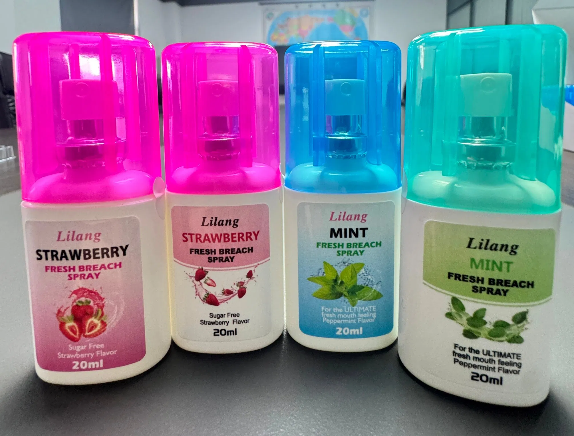 Private Logo Customize 20ml Mouth Breath Spray Freshener OEM