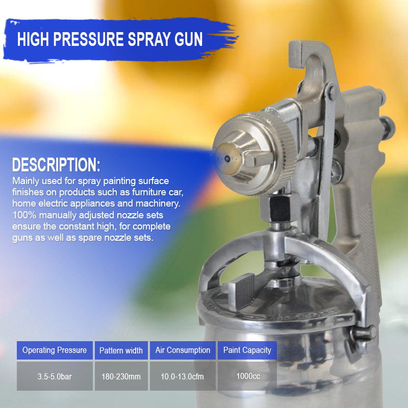 Пистолет для покраски высокого давления PQ-2U-B