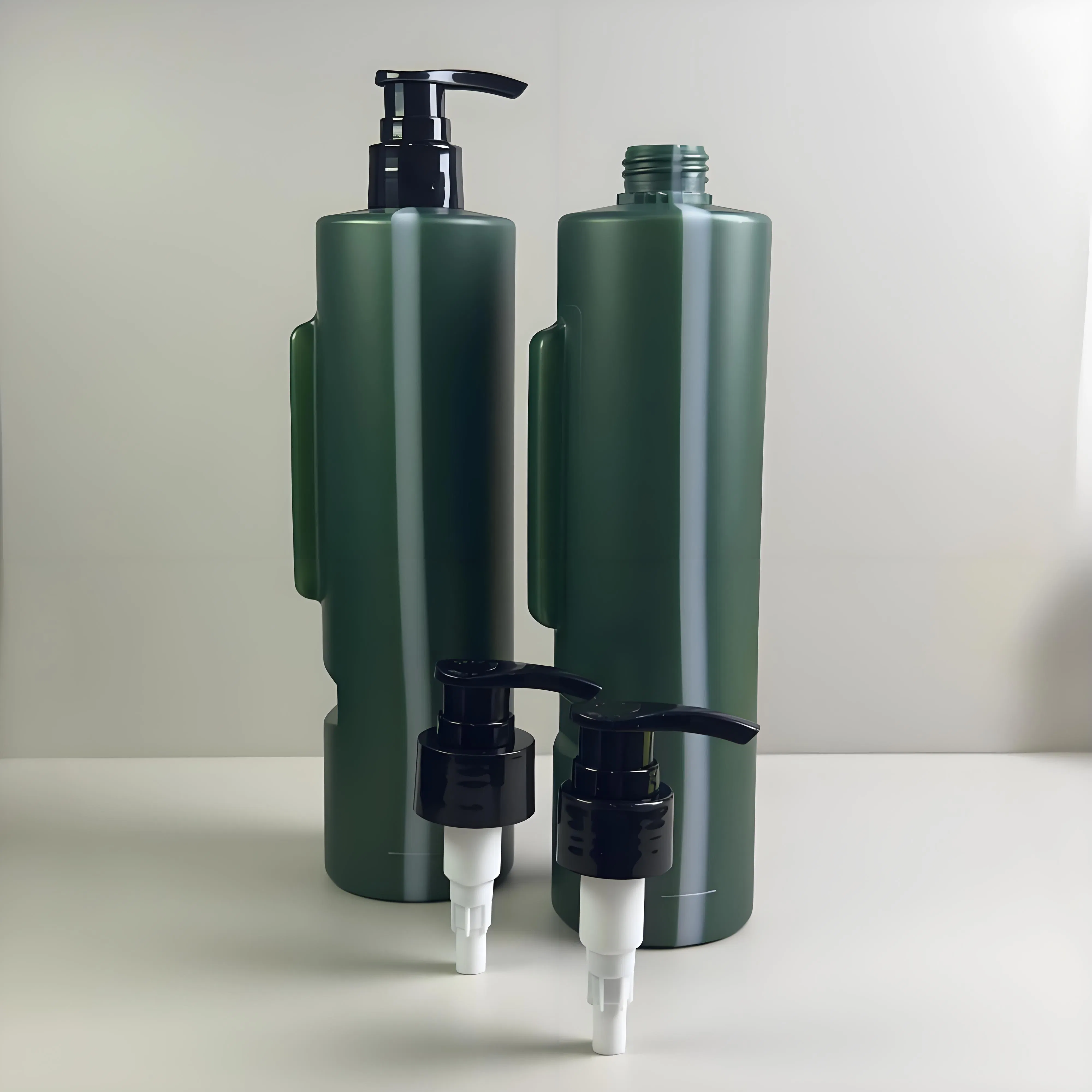 Plastic Shampoo Bottle Lotion Pump Bottle Packaging for Shampoo/Bath