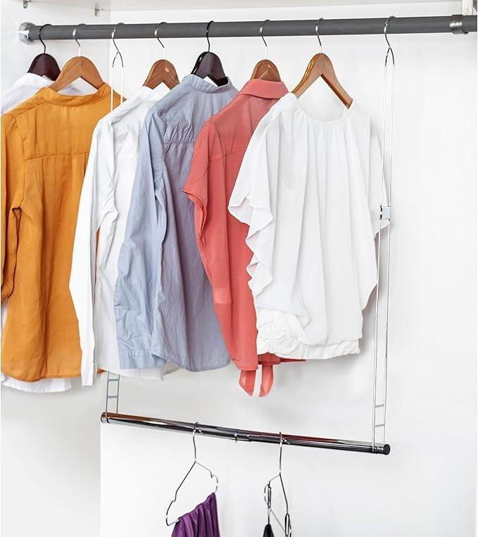 Factory Single Closet Rod for Wholesale Adjustable Metal Hanging Closet Rods