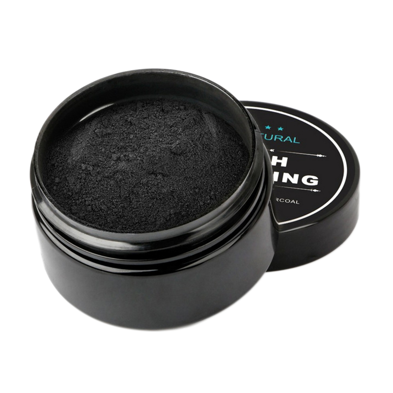 Organic Activated Charcoal Teeth Whitening Powder Custom Logo Tooth Powder