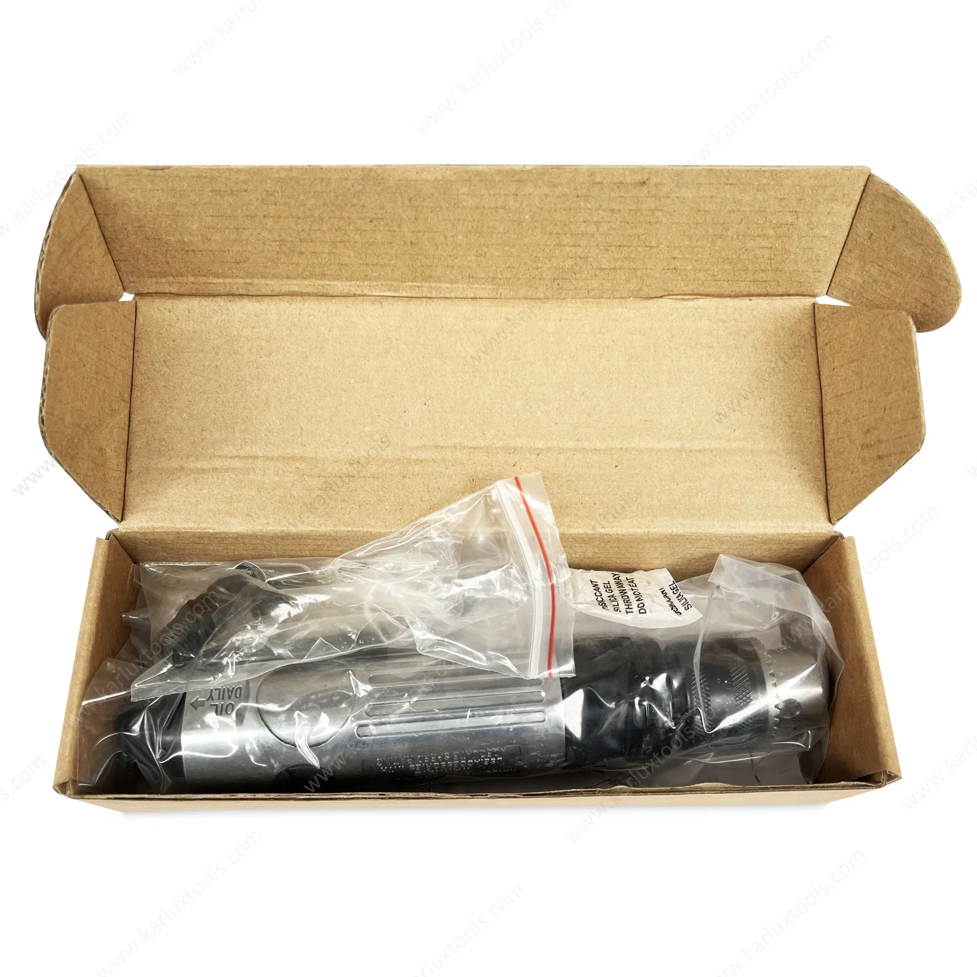 Пневматическая дрель низкооборотная прямая 3/8''