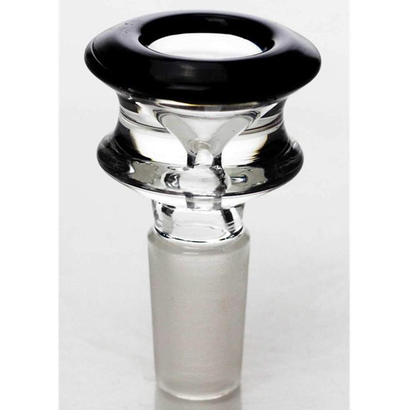 Wholesale Smoking Accessories Thick Glass Bowl Water Pipe Accessories with Double Bowl