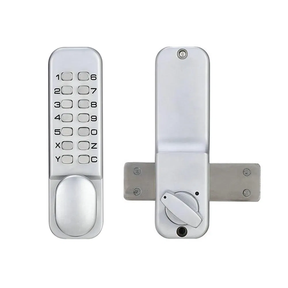 Mechanical Digital Door Lock Waterproof Intelligent Electronic Lock Push Button Keypad Keyless Code Combination Lock Set
