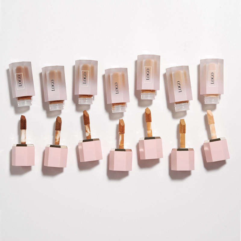 Custom Logo Private Label Long Lasting Matte Concealer Face Makeup Waterproof Ful Coverage Liquid Concealer