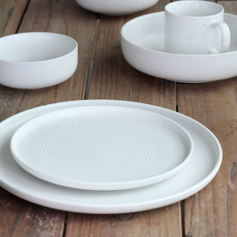Premium Japanese Matte Finish Ceramic Dinnerware Collection for Home